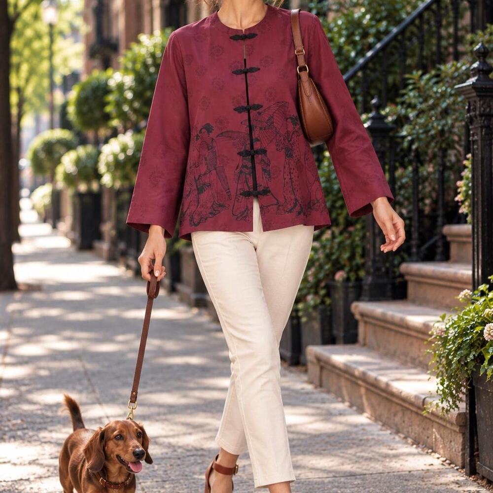 Naturally petite honolulu tang jacket